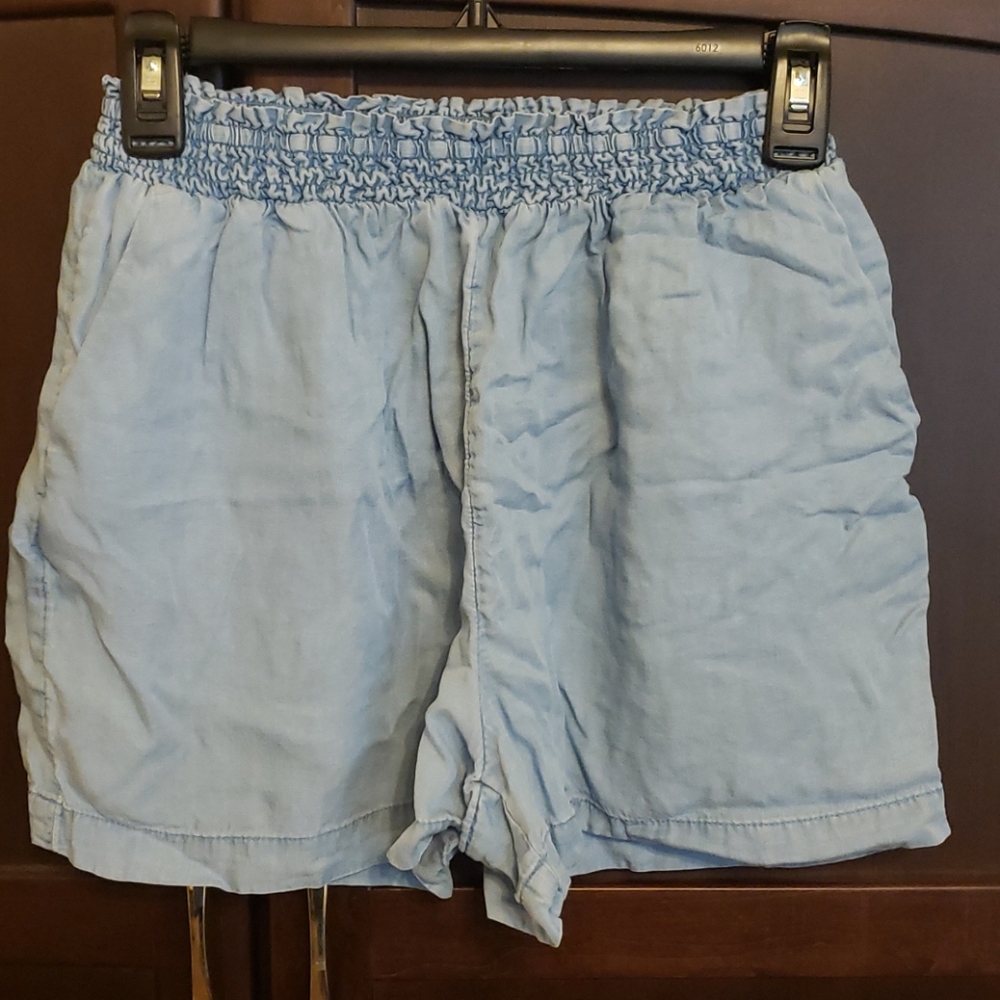 Chambray shorts